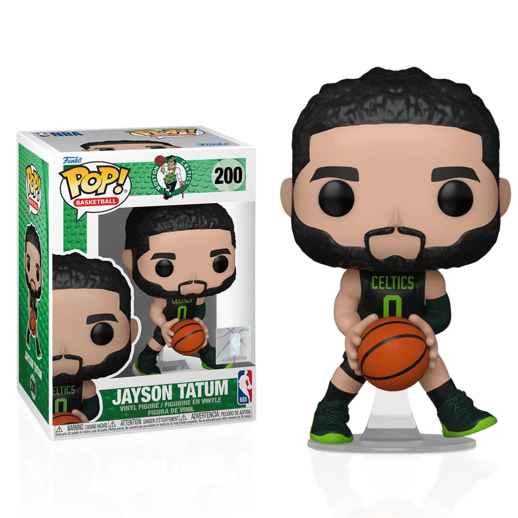 Jayson Tatum (City Edition 2024) Funko Pop! NBA Boston Celtics - Approx. 4 1/4" Collectible Vinyl Figure #200 with Display Box Protector Case