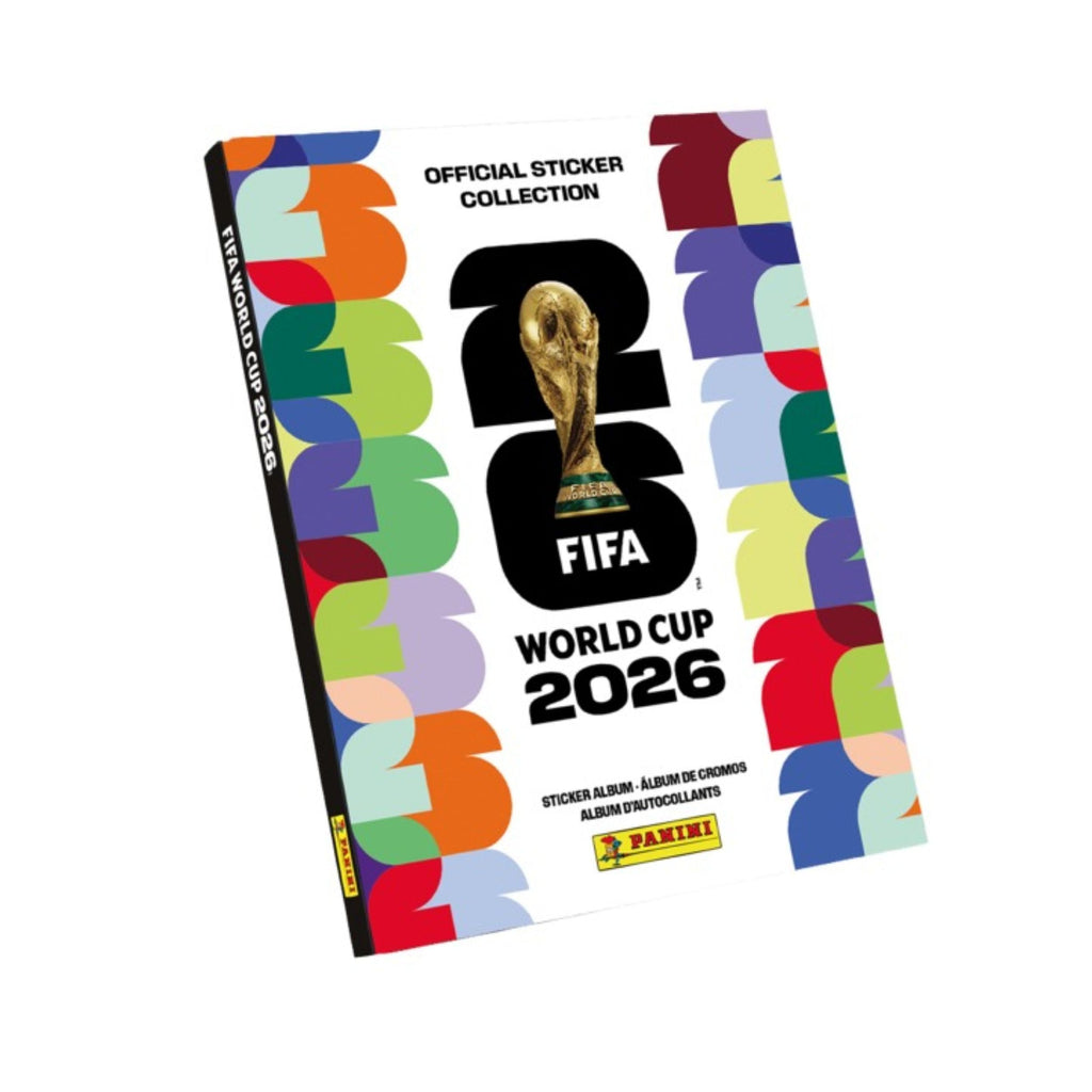 2026 Panini FIFA World Cup 100ct Sticker & Hard Cover Album Combo - Official Soccer Sticker Collection with Album and Sticker Packs, Collectible Trading Stickers Featuring All 48 Teams