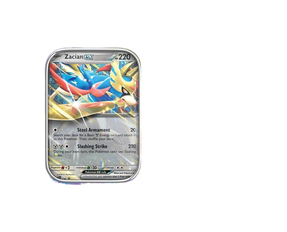 Pokémon Trading Card Game: Slashing Legends Tin Zacian 2025