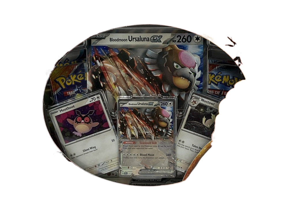 Pokemon Bloodmoon Ursaluna ex Box TCG Trading Card Game New Factory Sealed