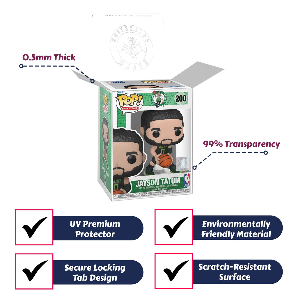 Jayson Tatum (City Edition 2024) Funko Pop! NBA Boston Celtics - Approx. 4 1/4" Collectible Vinyl Figure #200 with Display Box Protector Case