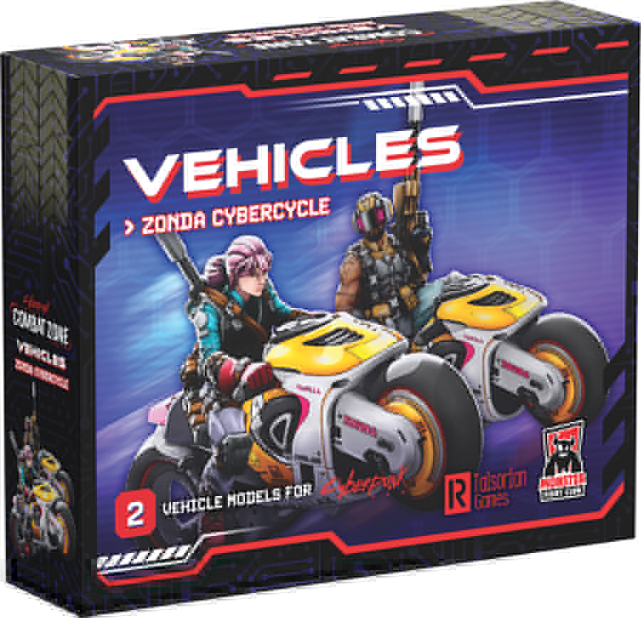 Cyberpunk RED: Combat Zone - Zonda Cybercycle (PREORDER)