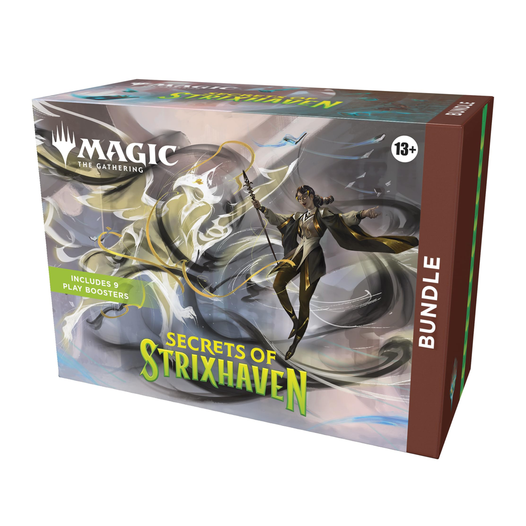 Magic The Gathering Secrets of Strixhaven Bundle MTG TCG Set Card Game | Booster Pack Box, Trading Cards, Collector Booster Style, Card Deck for Collectible Card Games Fans