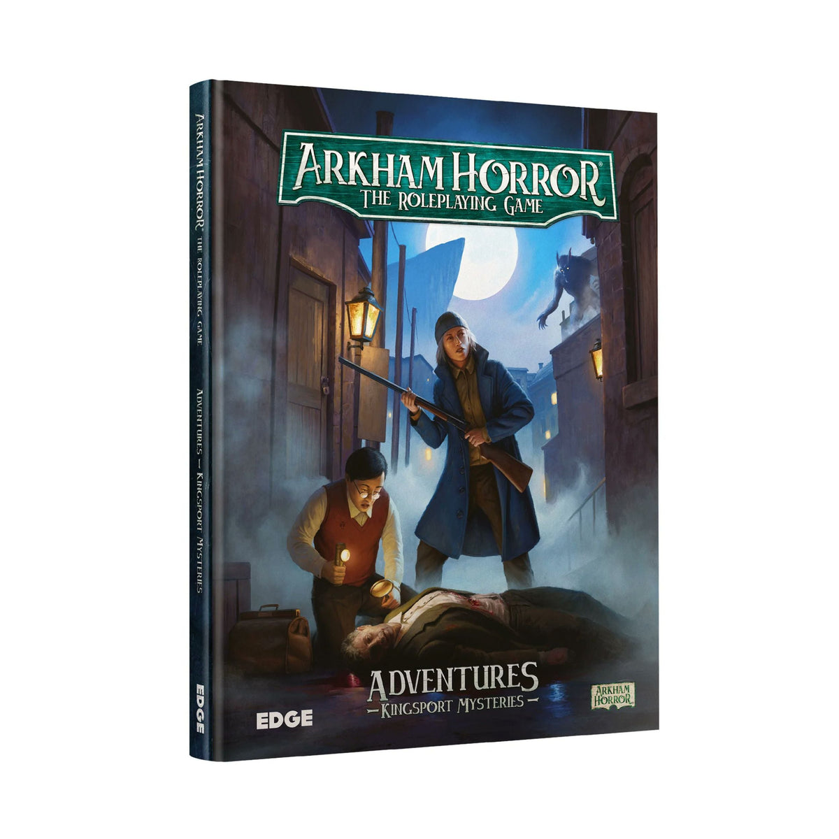 Arkham Horror RPG Adventures Kingsport Mysteries Tabletop Roleplaying Game Adventure Guide