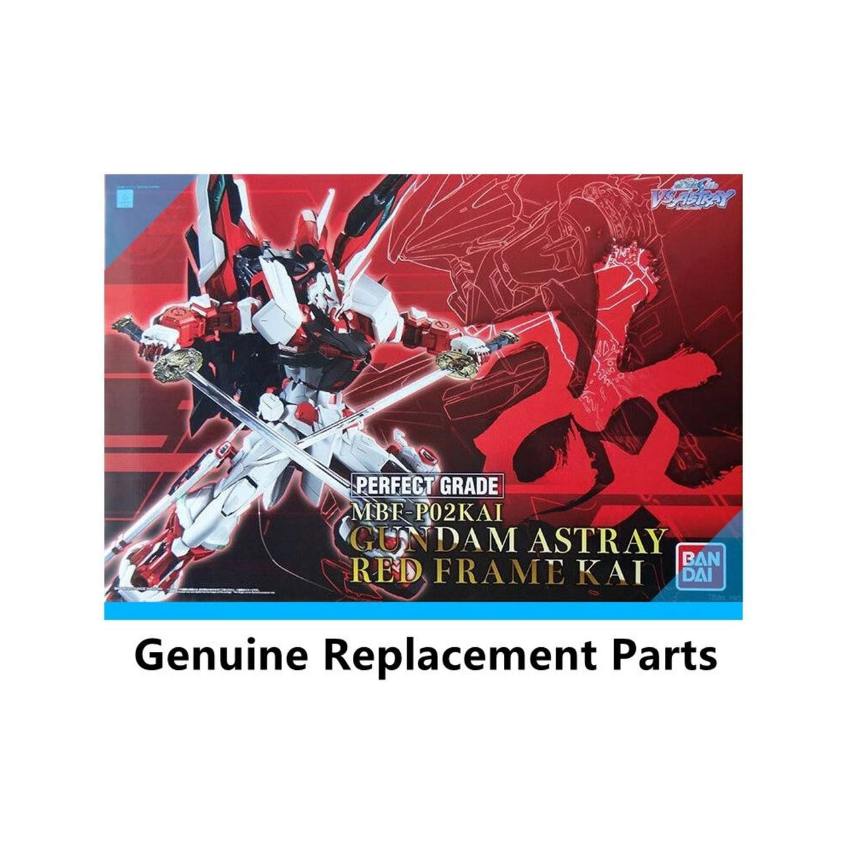 P-Bandai PG Gundam Astray Red Frame Kai 1/60 Scale Model Kit – Genuine Premium Bandai Perfect Grade Build with Detailed Parts and Display Features