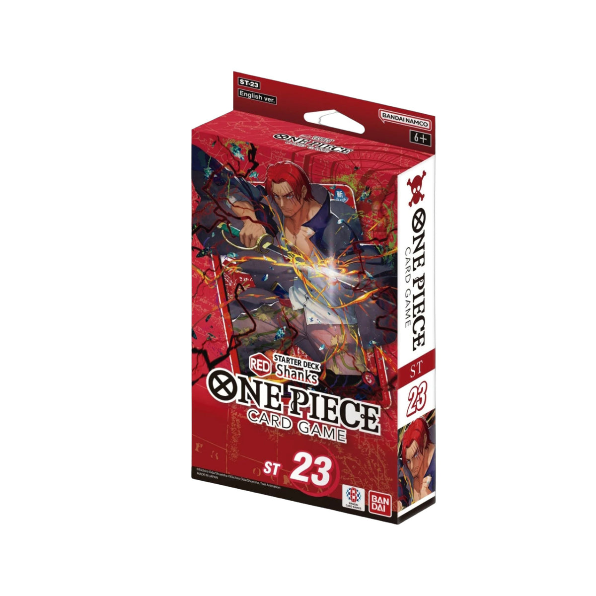 One Piece TCG Starter Deck Shanks Red ST-23 Bandai Namco (50-Card Deck)