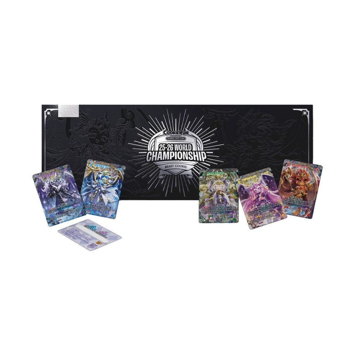 CookieRun Beast Cookie Collectible Card Set – Official Cookie Run Braverse TCG Promo Trading Cards, Cookie Run Kingdom Cards Collectibles for Fans and Card Game Collectors (PREORDER)