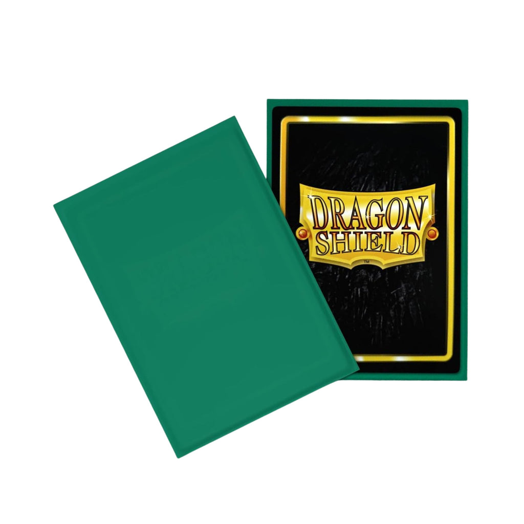 Dragon Shield Card Sleeves Standard Size Classic Green 100ct Trading Card Protectors