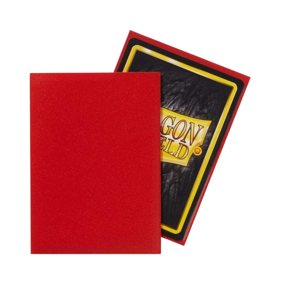 Dragon Shield Card Sleeves Crimson Matte 100ct Durable TCG Sleeves for Card Games