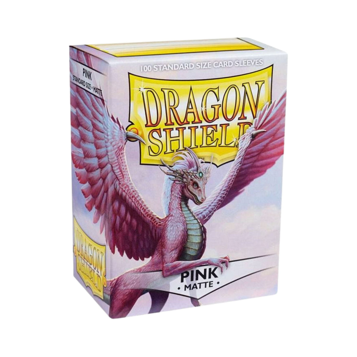Dragon Shield Card Sleeves Standard Size Matte Pink 100ct Durable TCG Sleeves for Card Games (Pre-Order)