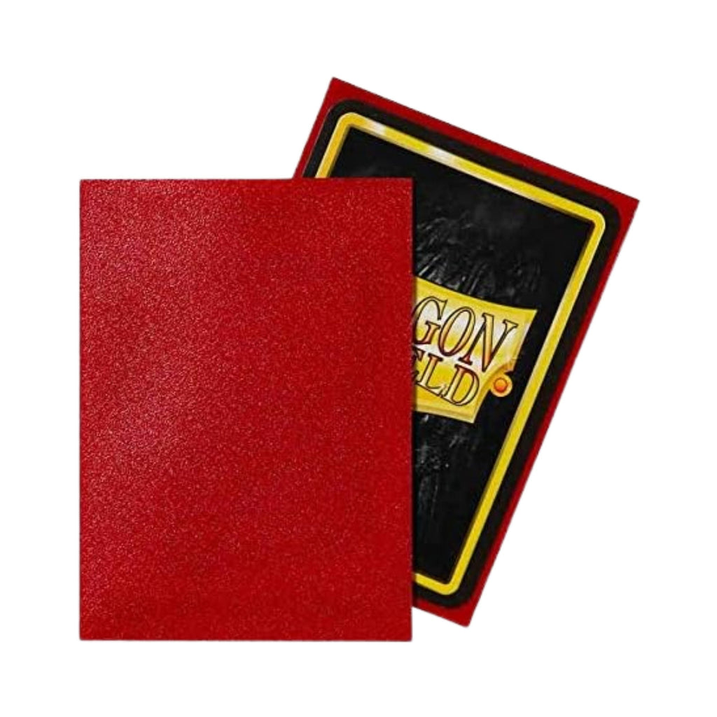 Dragon Shield Card Sleeves Ruby Matte 100ct Durable TCG Sleeves for Card Games