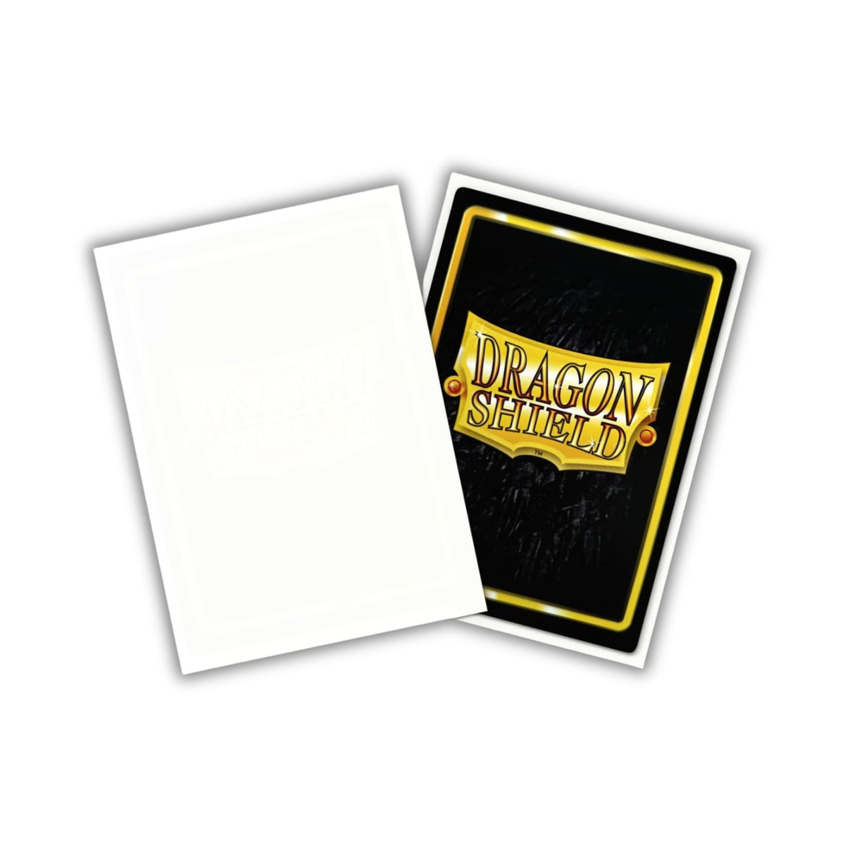 Dragon Shield Card Sleeves White Matte Standard Size Trading Card Protectors, 100ct
