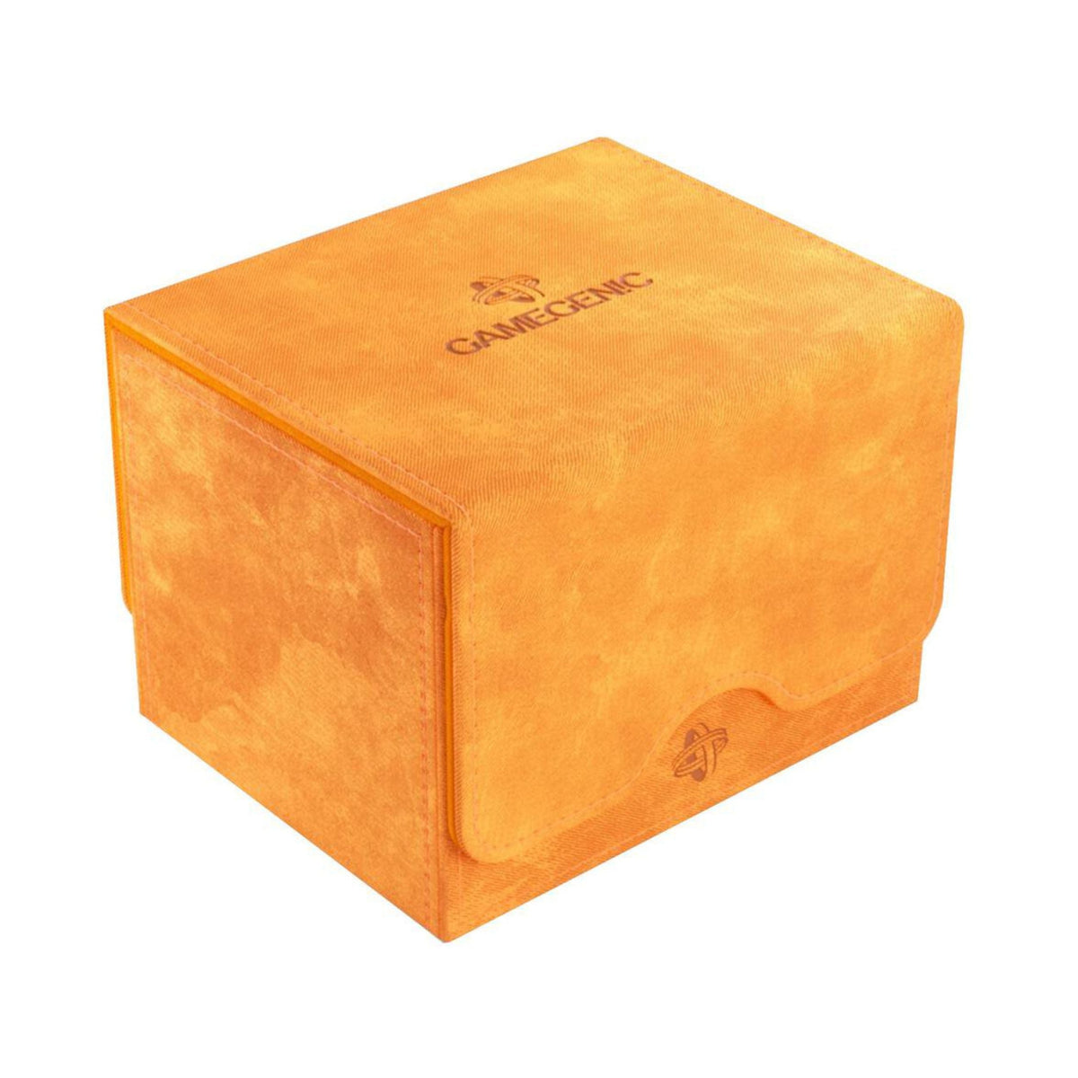 GameGenic Sidekick XL Deck Box 100 Plus Cards Orange Trading Card Storage Case