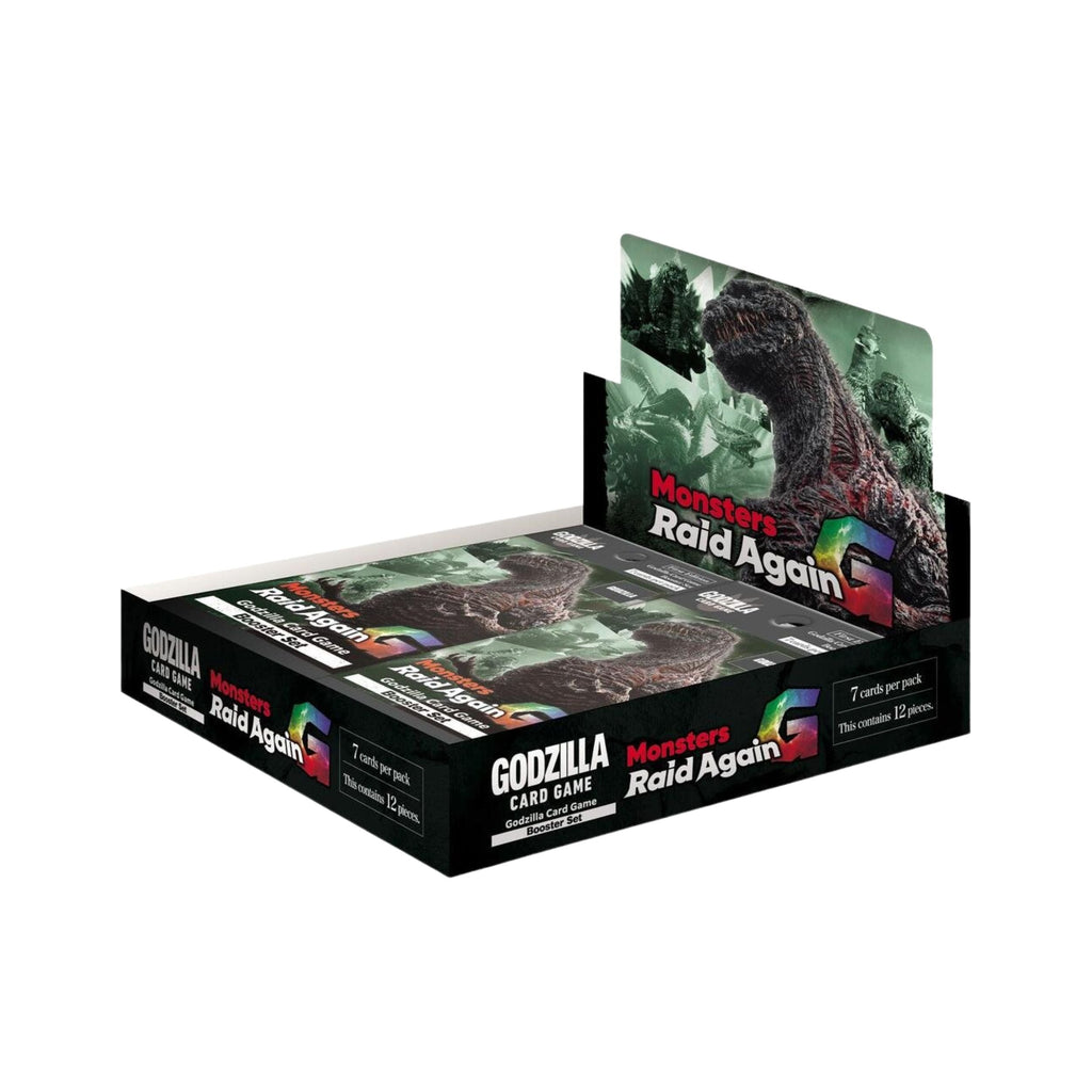 Godzilla Monsters Raid Again Booster Box - 12 Packs for Collectible Card Games