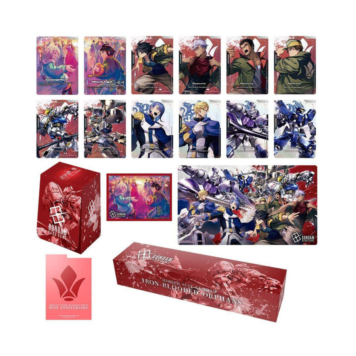 Gundam Card Game Premium Accessory Set PB02 Official Trading Card Game Accessories