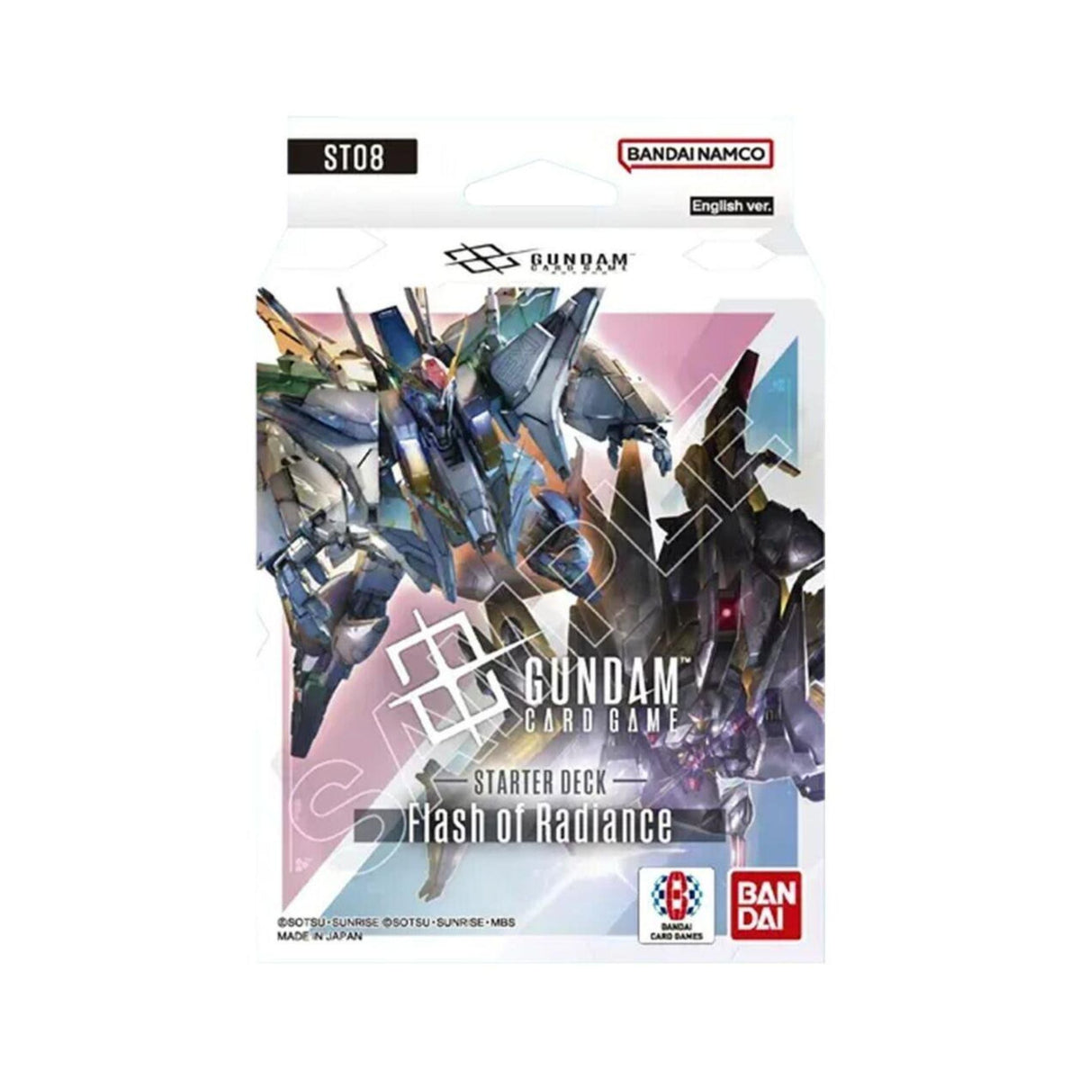 Gundam TCG ST08 Flash of Radiance Starter Deck – English Version