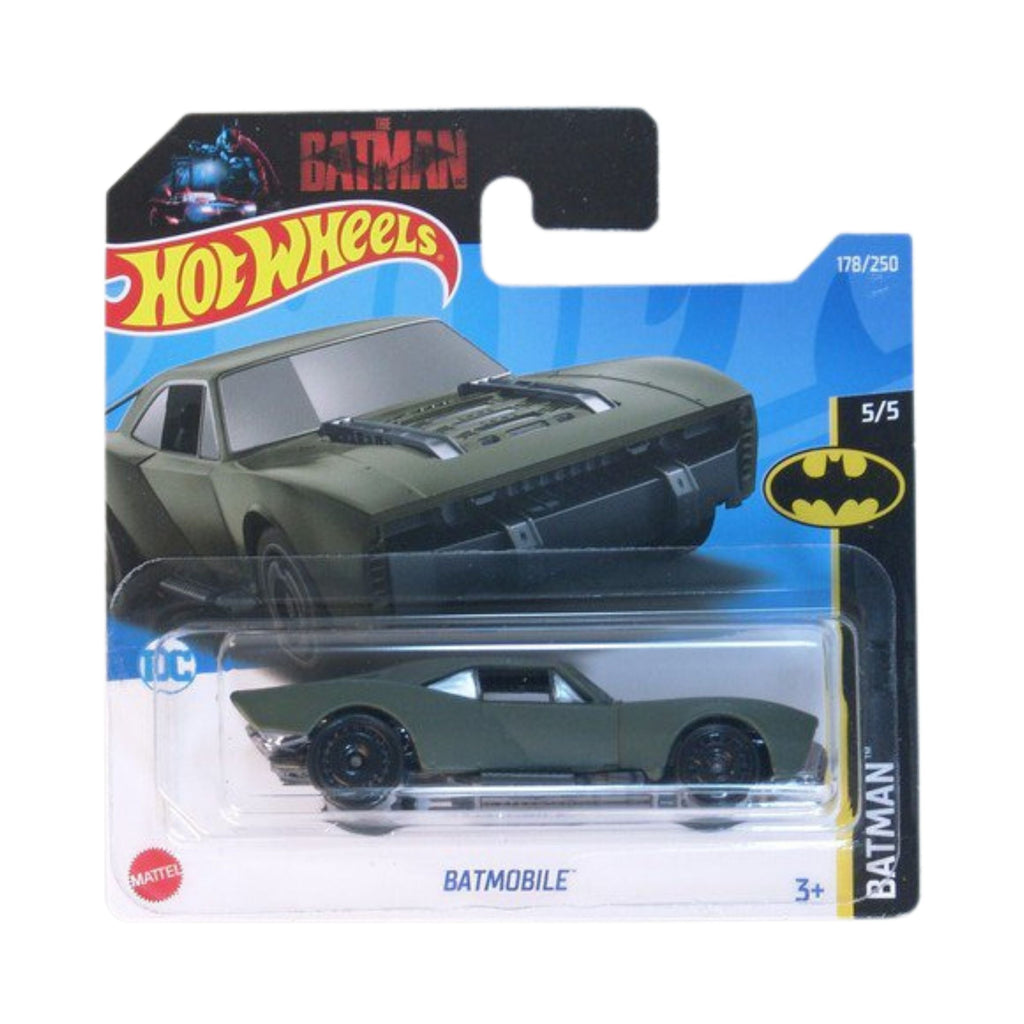 Mattel Hot Wheels 2022 #178 Batman Batmobile HCW62 Die Cast Collectible Toy Car