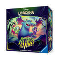Disney Lorcana Attack of the Vine! Illumineer’s Trove Trading Card Game Box with 8 Booster Packs, Card Storage Box, Dice & Lore Counter