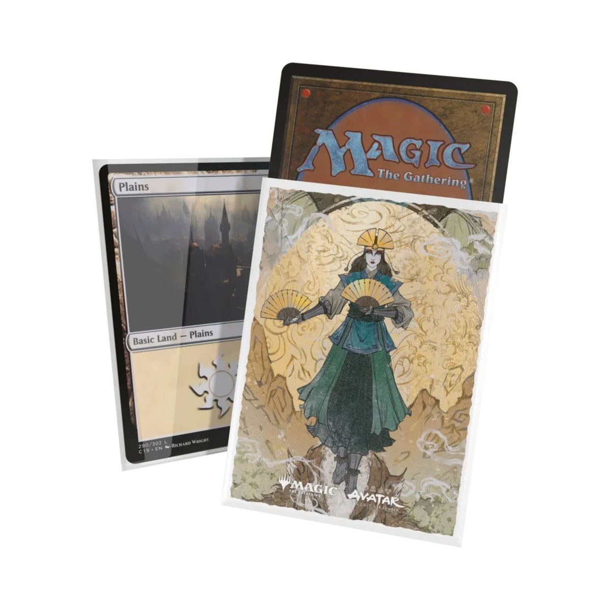 MTG Avatar The Last Airbender The Legend Of Kyoshi Art Sleeves for Trading Cards