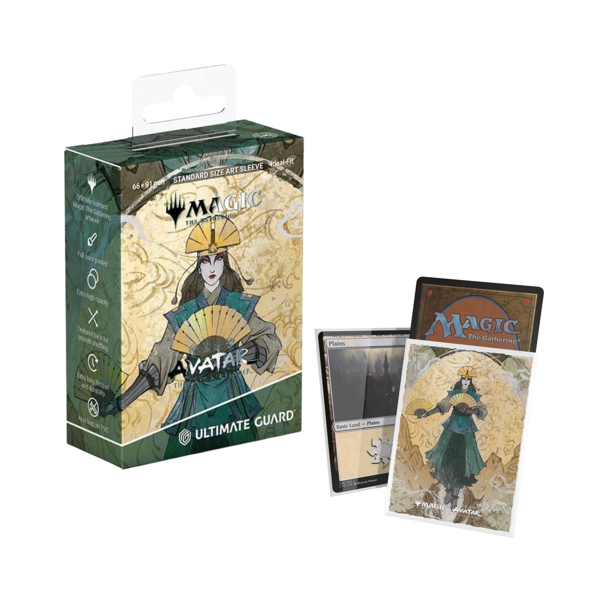 MTG Avatar The Last Airbender The Legend Of Kyoshi Art Sleeves for Trading Cards
