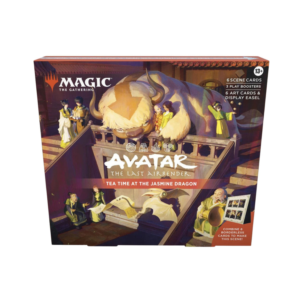 MTG Avatar The Last Airbender Scene Box Tea Time at the Jasmine Dragon Magic Card Display Set