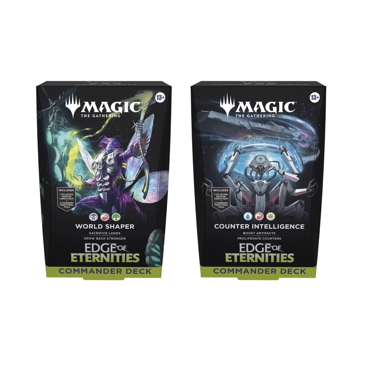 Magic: The Gathering TCG Edge of Eternities Commander Deck Set of 2