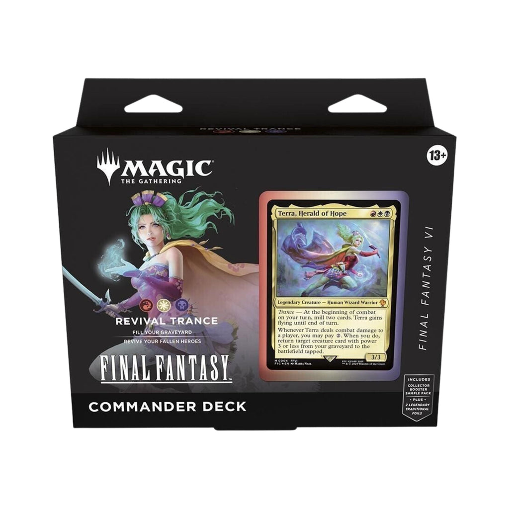 Magic : The Gathering TCG - Commander Deck - Final Fantasy VI Revival Trance