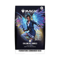 Magic The Gathering Foundations Commander Deck Calling All Angels FDC 100-Card MTG Deck with Foil Commander Card Tokens Deck Box (PREORDER - Release Date Oct. 2, 2026)
