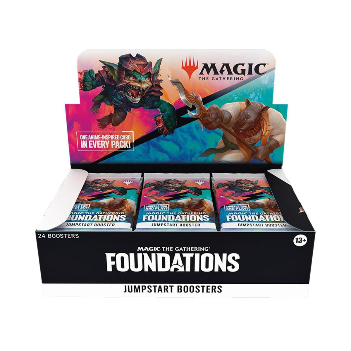 Magic: The Gathering Foundations Jumpstart Booster Box - 24 Packs (480 cards)