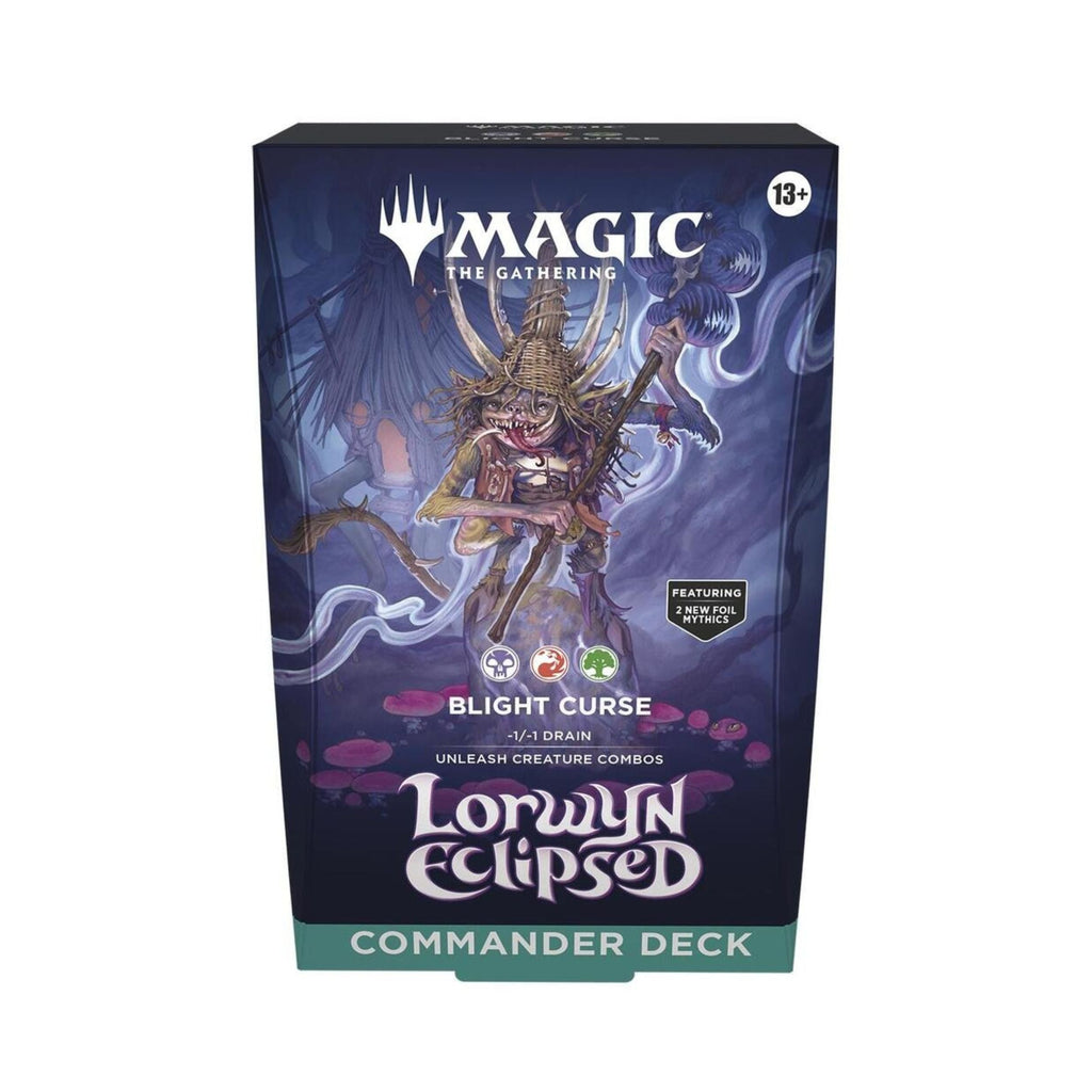 Magic: The Gathering TCG Lorwyn Eclipsed Commander Deck - Blight Curse Commander Deck
