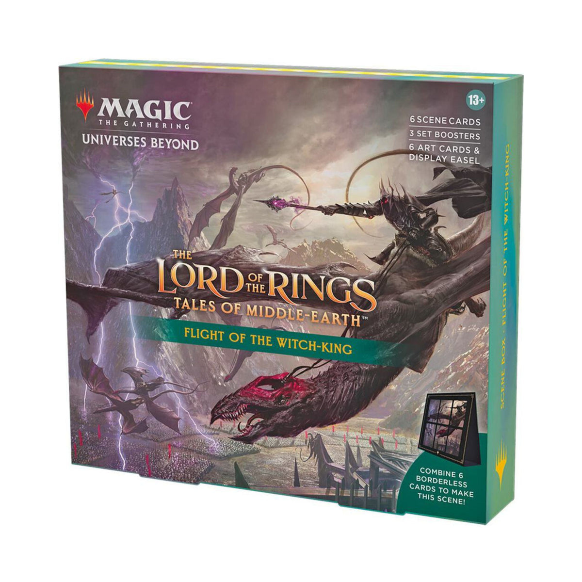 Magic: The Gathering Universes Beyond The Lord of the Rings Tales of Middle-earth Scene Box Flight of the Witch-King