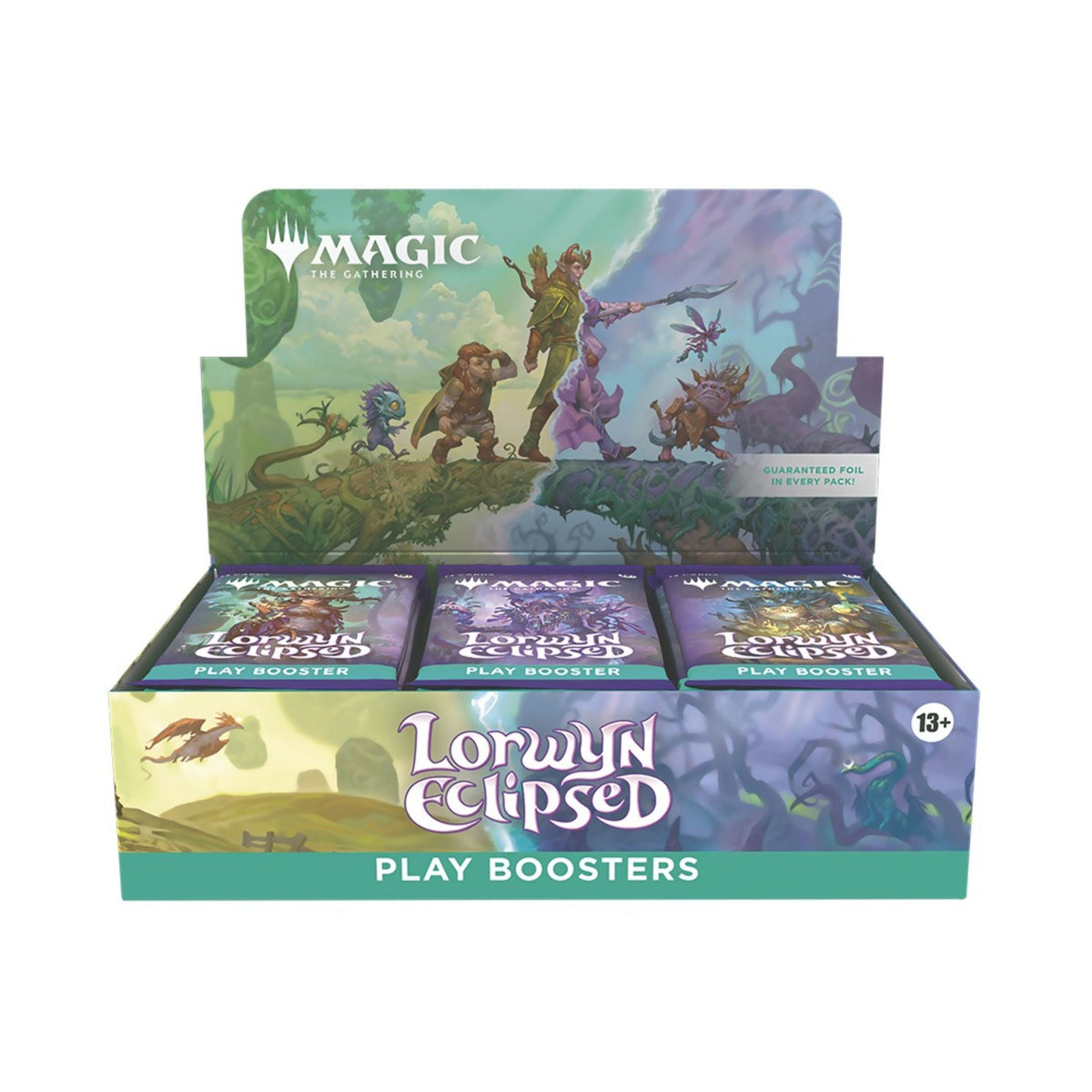 Magic: The Gathering TCG Lorwyn Eclipsed Play Booster Box – 15 Cards per Pack, 30 Packs per Box – MTG Draft & Collectible Booster Packs – Fantasy Trading Card Game