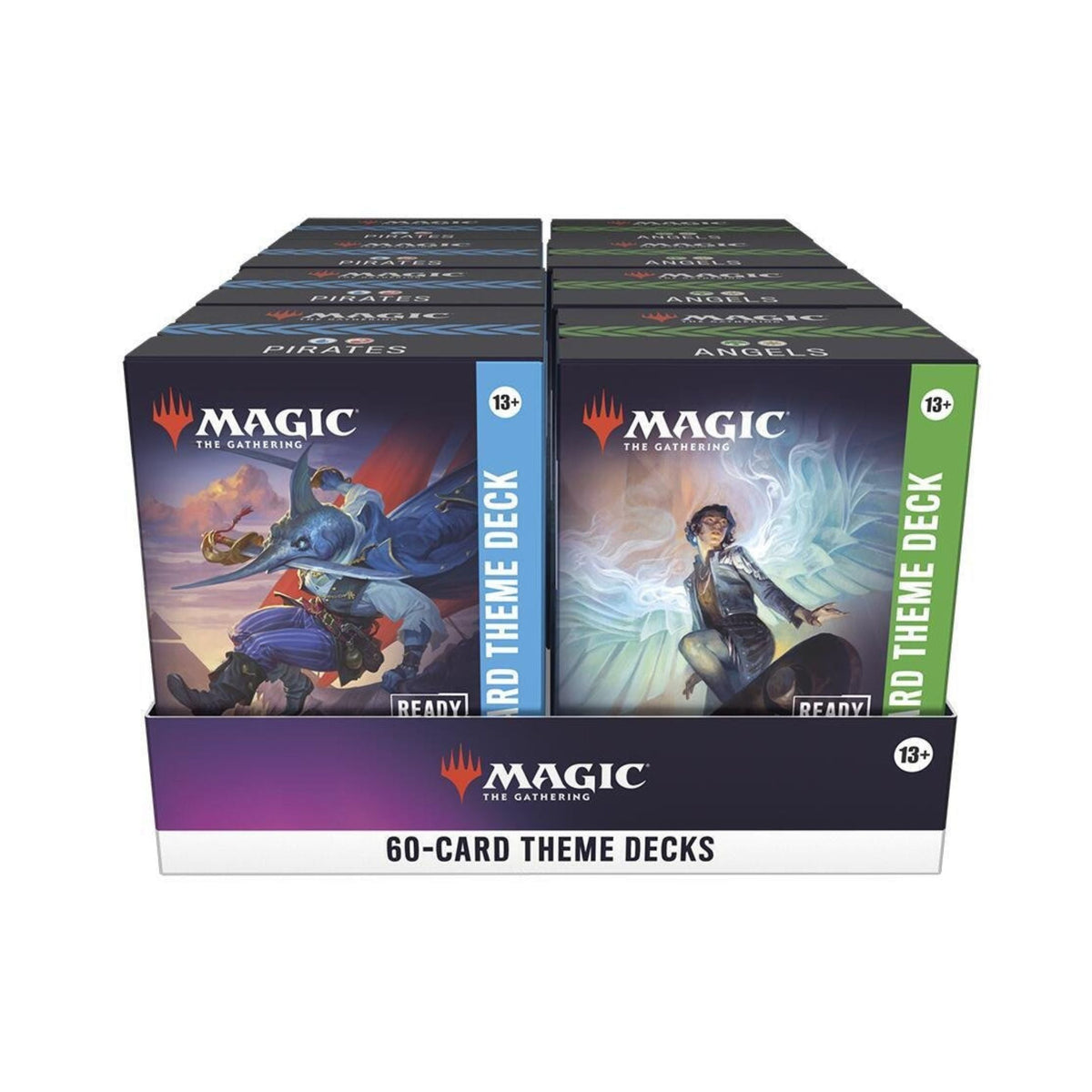 Magic: The Gathering TCG Lorwyn Eclipsed 60-Card Theme Deck Display - Lorwyn Eclipsed (Pirates and Angels)