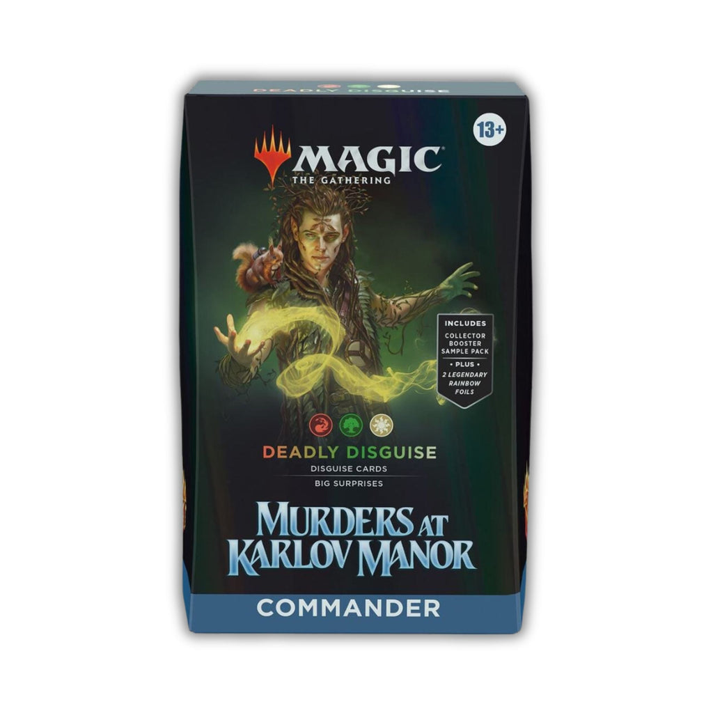 MTG Murders At Karlov Manor Deadly Disguise Commander Deck Magic The Gathering Cards