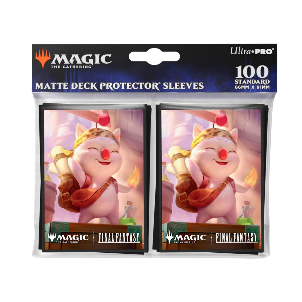 Ultra Pro Magic: The Gathering Stiltzkin Moogle Matte Deck Protector Sleeves 100ct – MTG Trading Card Sleeves