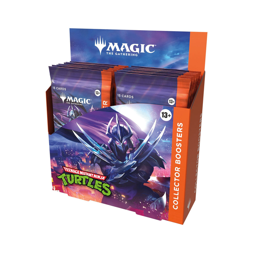 Magic: The Gathering Teenage Mutant Ninja Turtles Collector Booster Box – Rare TMNT Cards for Collectors & Players, Epic Crossover Fun