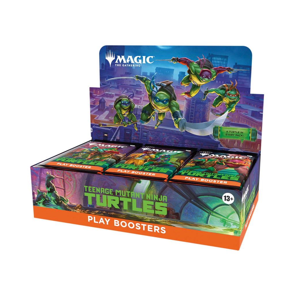 Magic: The Gathering Teenage Mutant Ninja Turtles Play Booster Box – Collectible MTG Cards, Strategy Deck Expansion, Fun for Kids and Adults