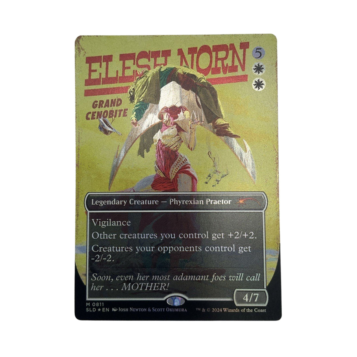 MTG Elesh Norn, Grand Cenobite (0811) (Rainbow Foil) Secret Lair Drop Foil