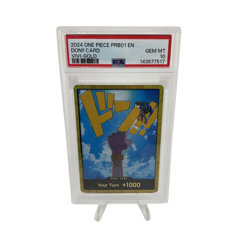 2024 ONE PIECE PRB01-PREM BOOSTER -ONE PIECE CARD THE BEST- DON!! CARD PSA 10