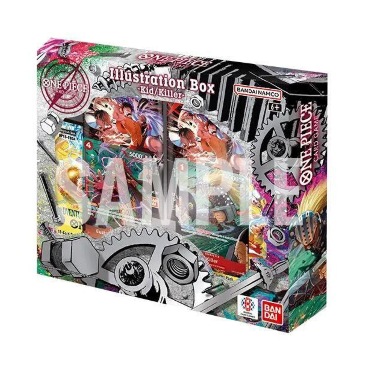 One Piece Card Game Illustration Box Vol. 8 Kid and Killer Official Collectible Card Game Set