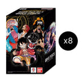 One Piece TCG OP-09 Double Pack Set 6 Sealed Display 8 Box Trading Card Game