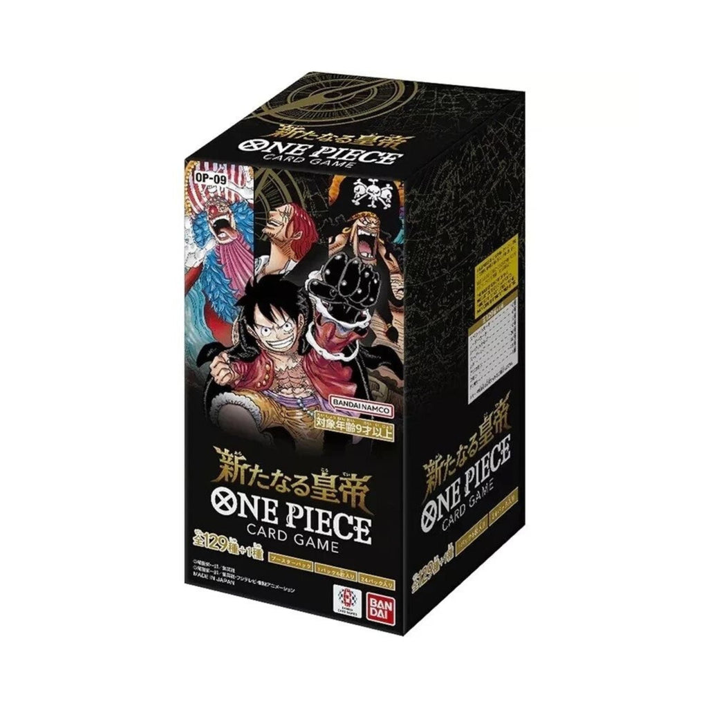 One Piece OP-09 Four Emperors Japanese Booster Box - Official One Piece TCG Booster Box | One Piece Trading Cards | Anime Cards Collector Booster Display