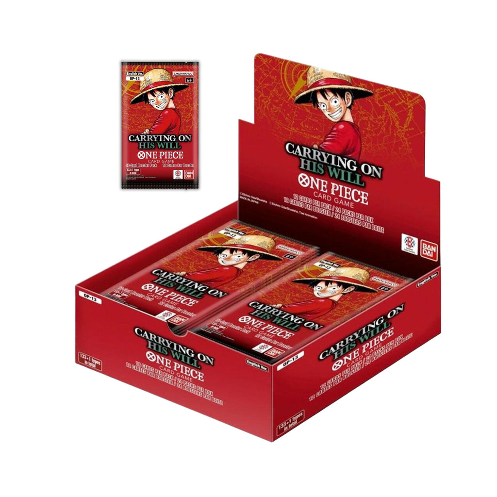 One Piece TCG OP-13 Carrying On His Will Booster Box English Edition Trading Card Game