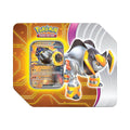 Pokemon TCG Paradox Destinies Tin Iron Boulder ex Trading Card Game Collectible Tin