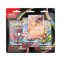 Pokémon TCG Chaos Rising 3-Pack Blister Charmeleon ME04 – Chaos Rising Expansion, 3 Booster Packs with Charmeleon Promo Card, Collectible Trading Card Game Set