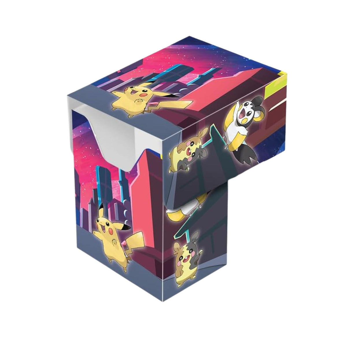 Ultra PRO Pokémon Gallery Series Shimmering Skyline Full-View Deck Box – Pikachu