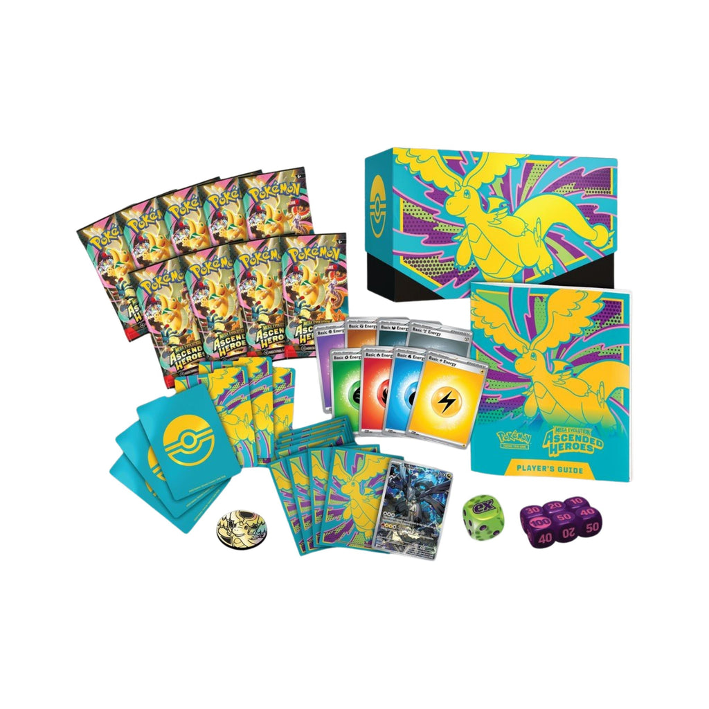 Pokemon Mega Evolution 2.5 Ascended Heroes Elite Trainer Box with Promo and 9 Booster Packs