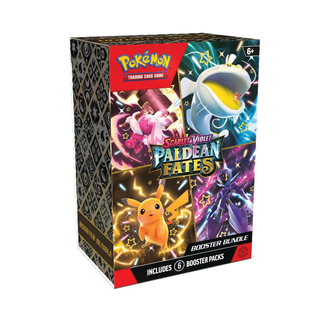 Pokemon TCG Scarlet and Violet Paldean Fates Booster Bundle with Booster Packs