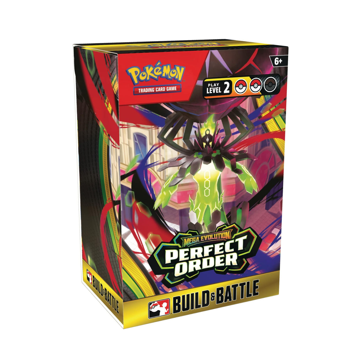 Pokemon TCG Mega Evolution Perfect Order Build and Battle Box Trading Card Game Cards Set