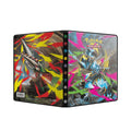 Ultra Pro Pokemon Pitch Black 4 Pocket Portfolio Trading Card Album for Pokemon TCG Card Storage
